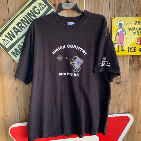Vintage 2007 Amish Country Choppers T-shirt Size 2XL - Picture 1 of 7